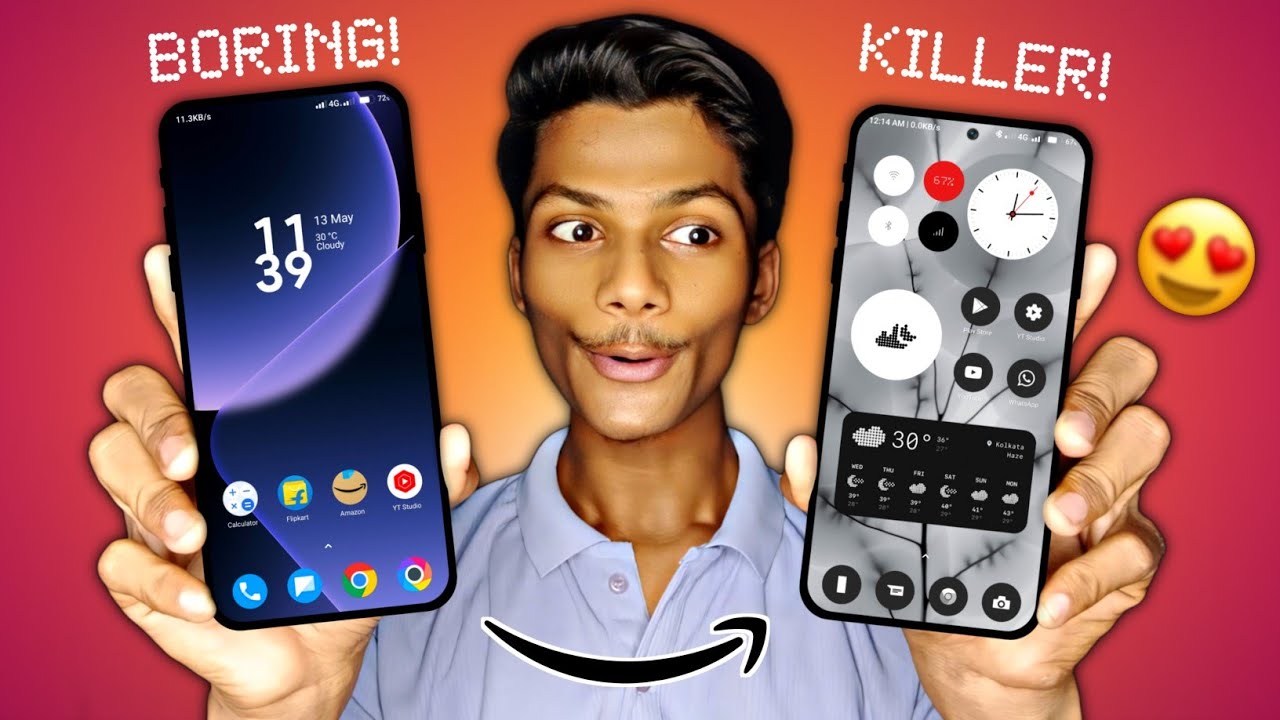 I Customized My Android Like Nothing Phone 🔥You Should Try! Best Nothing Customization Apps 2024