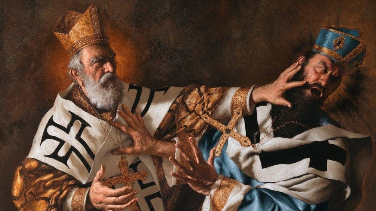 St. Nicholas vs. the Arian Heresy
