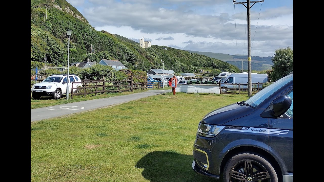 Hendre Mynach in Campervan , Barmouth West Wales