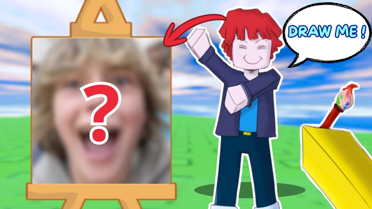 Drawing Funny Meme in Roblox 🤣!