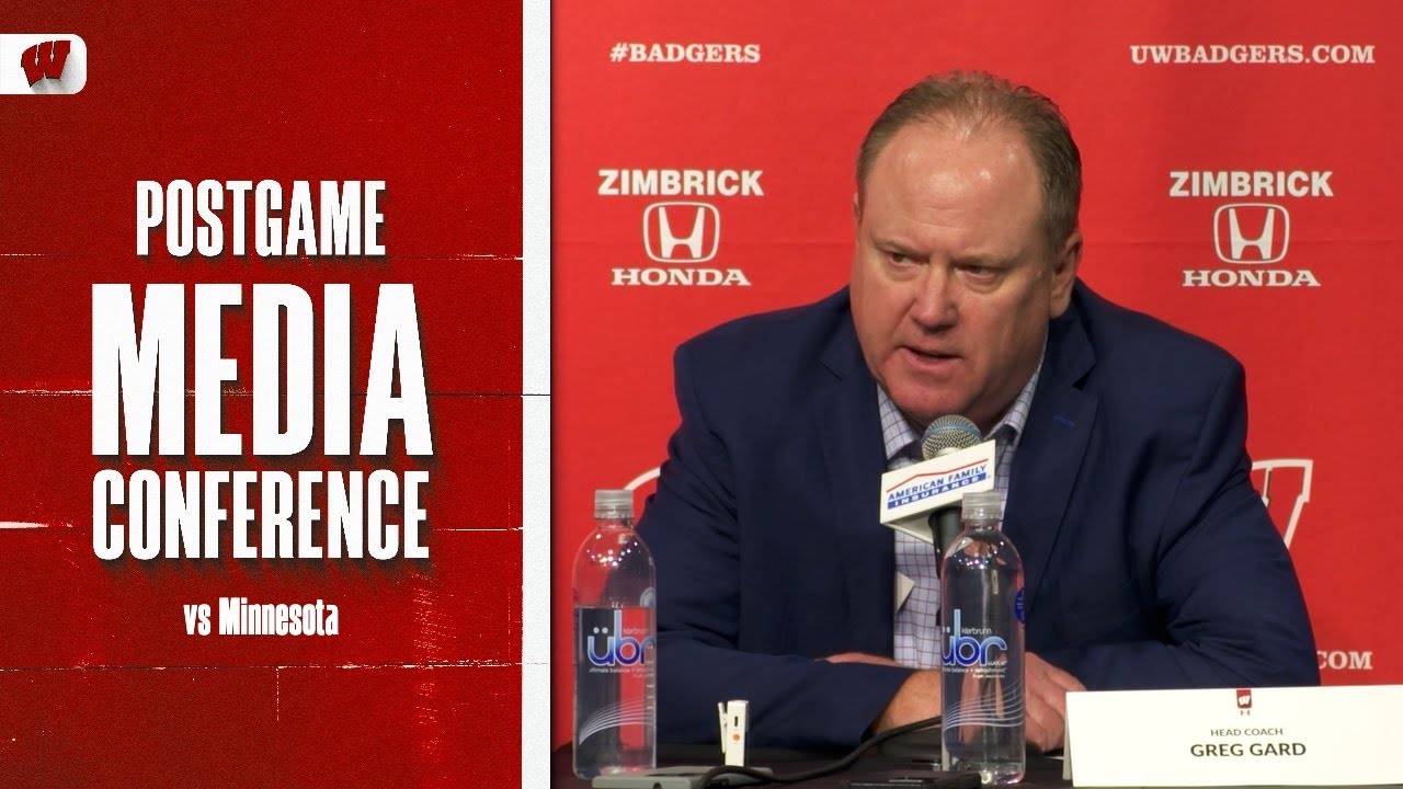 Postgame Media Conference vs Minnesota || Wisconsin Basketball || Jan. 28, 2026
