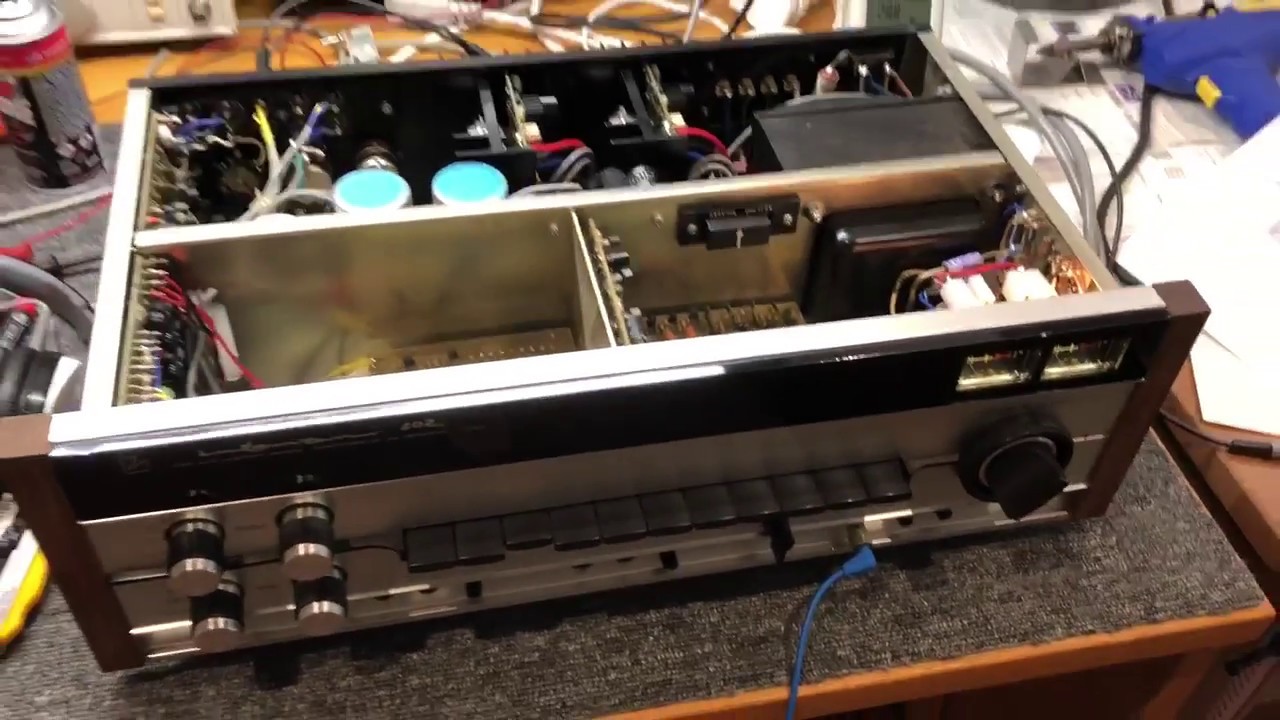 Gorgeous Luxman SQ-202 Integrated Amplifier Repair & Service