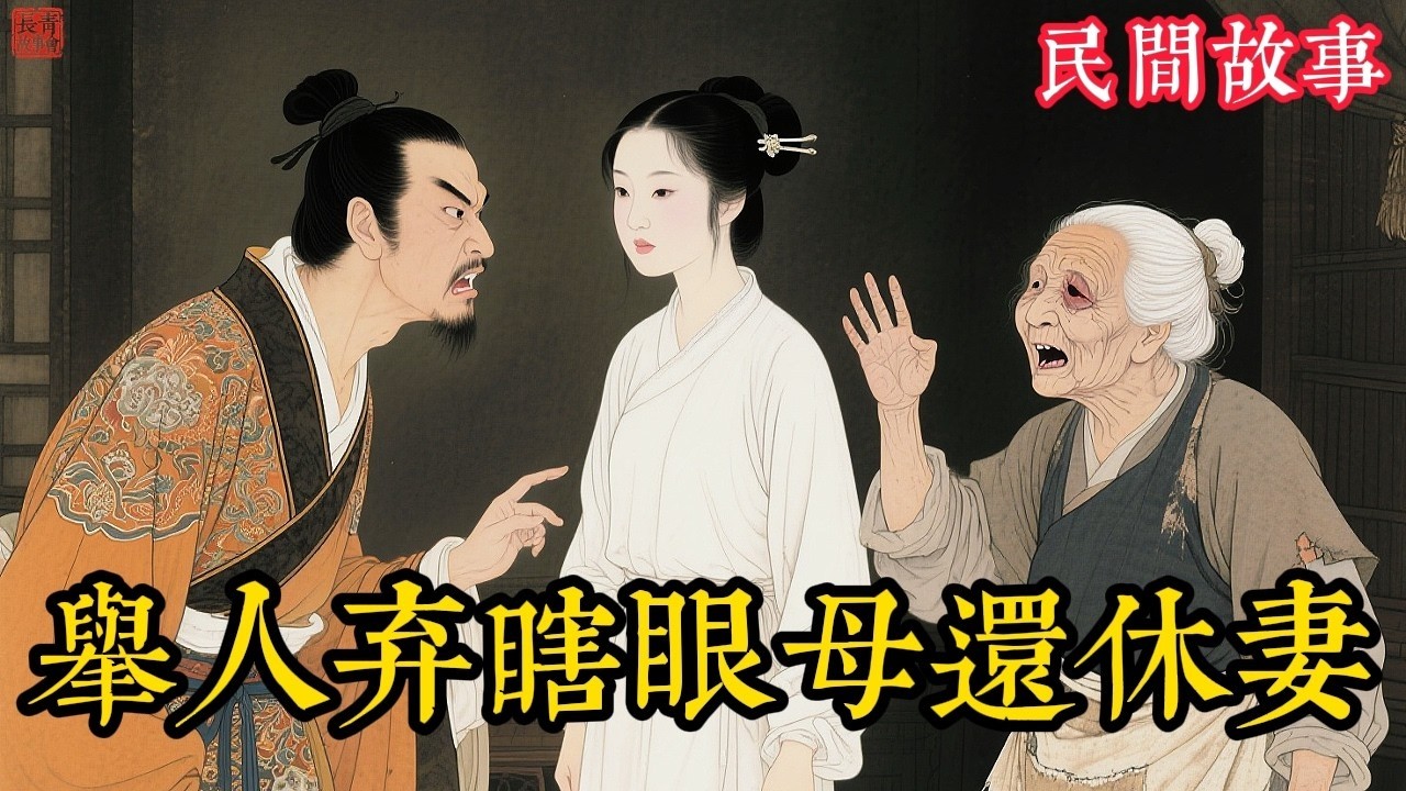 要飯供出的舉人兒子，大雪天竟要把70歲母親赶出門！逆子剛關門，管家八抬大轎接走兒媳：大小姐回府！全村驚呆！#民间故事 #故事頻道 #听书 #民間故事 #有聲書 #說書 #睡前故事 #情感
