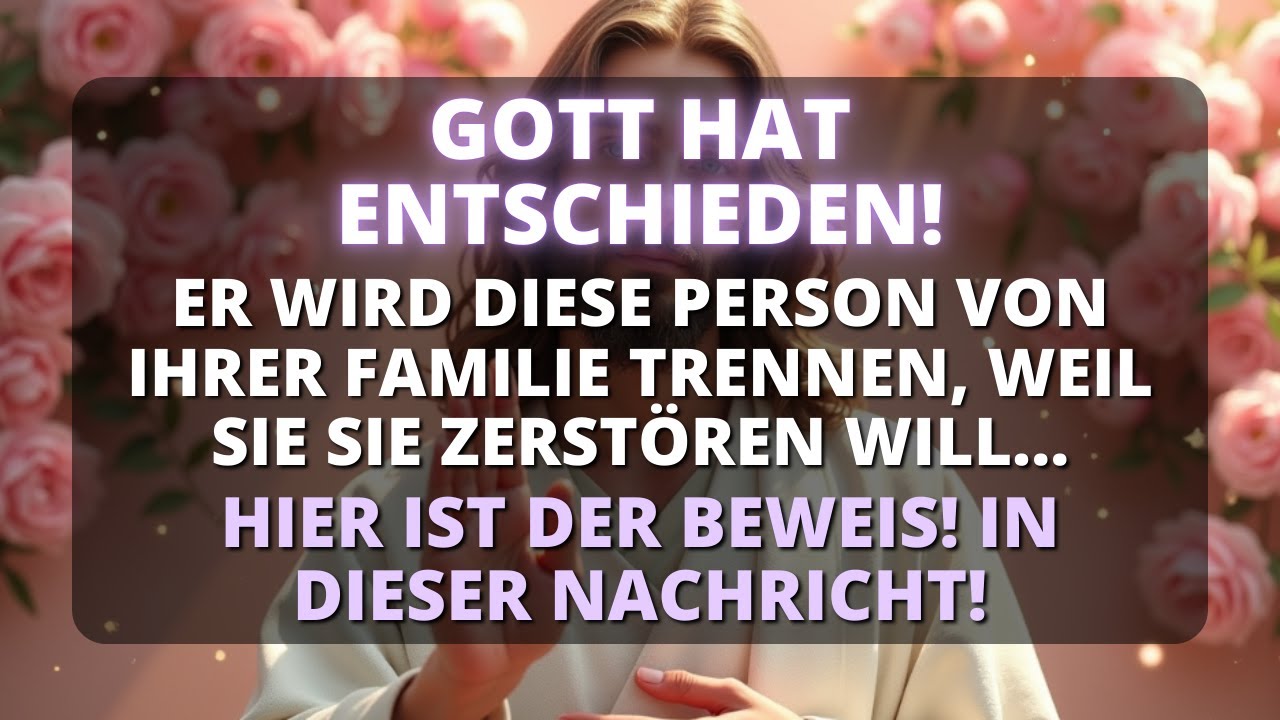 ⚠️ GOTT HAT BESCHLOSSEN, DIESE PERSON VON IHRER FAMILIE ZU TRENNEN...