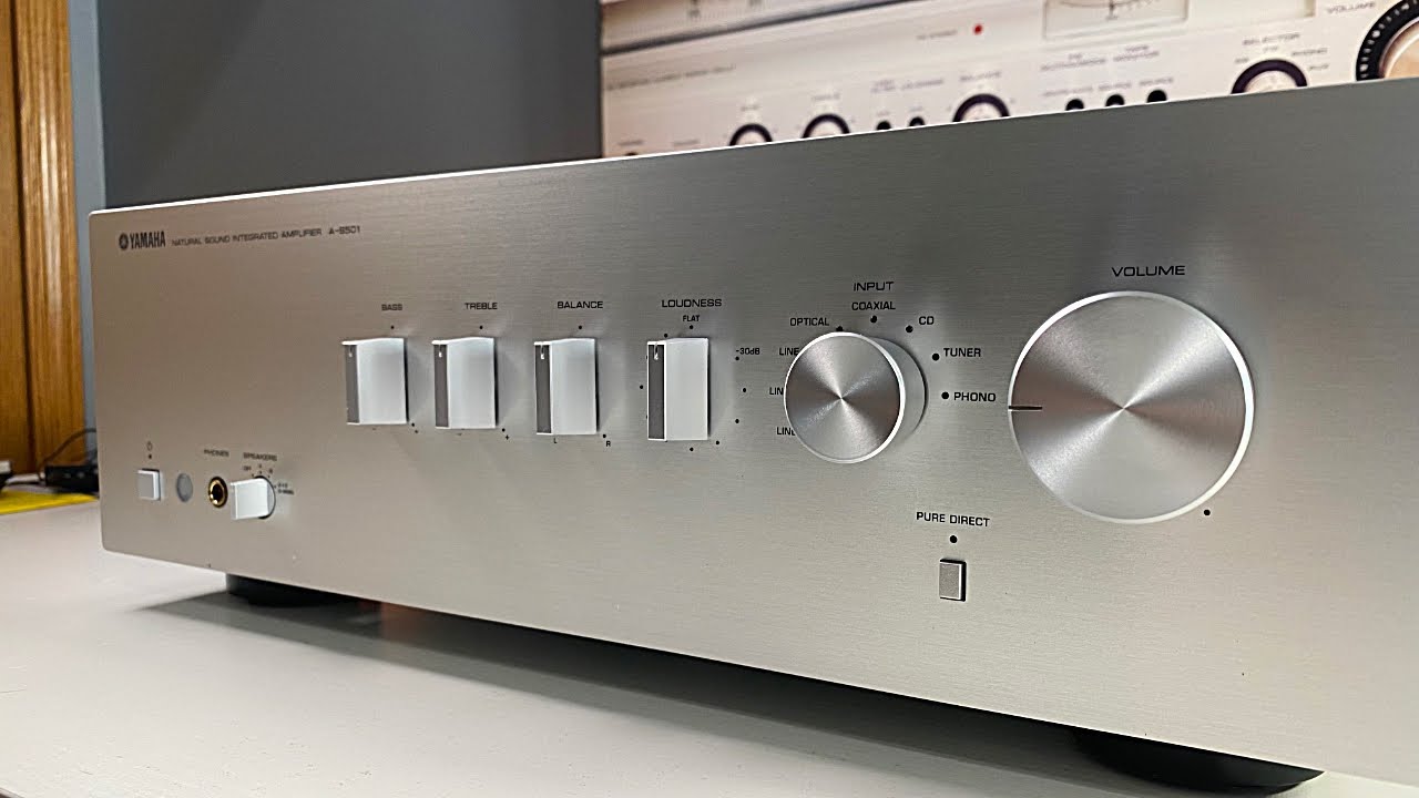 Обзор интегрального усилителя Yamaha A-S501 — современная классика!