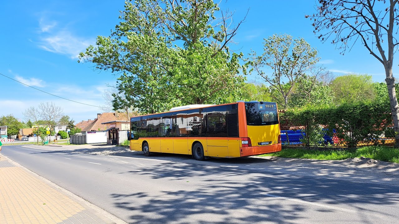 PUK Komorniki | Linia 716 | MAN NL253 Lion's City #7017 | Kierunek Chomęcice/Środkowa