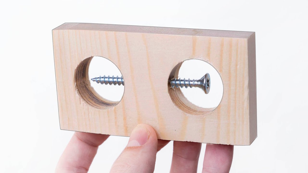 &iquest;C&Oacute;MO HA LLEGADO EL TORNILLO AH&Iacute;? *TRUCO DE CARPINTERO IMPOSIBLE*