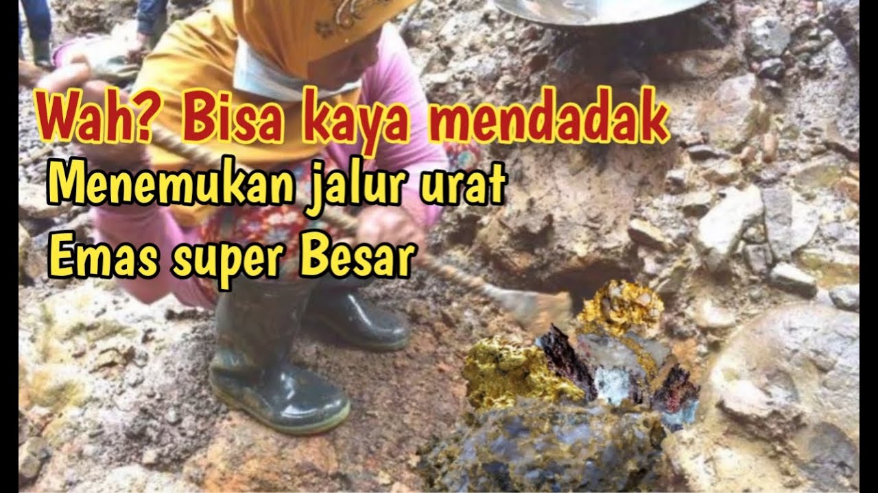 *Ciri- ciri jalur emas besar ||Ciri pereng gunung yang ada emas nya