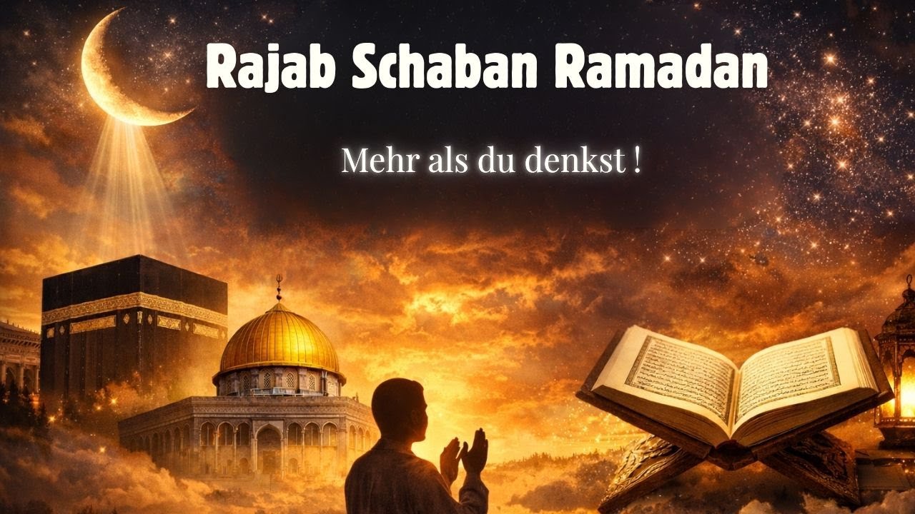 Rajab Schaban Ramadan – Die drei habens in sich