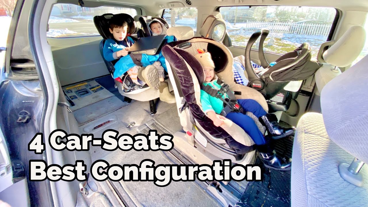 Toyota Sienna MiniVan with 4 CarSeats