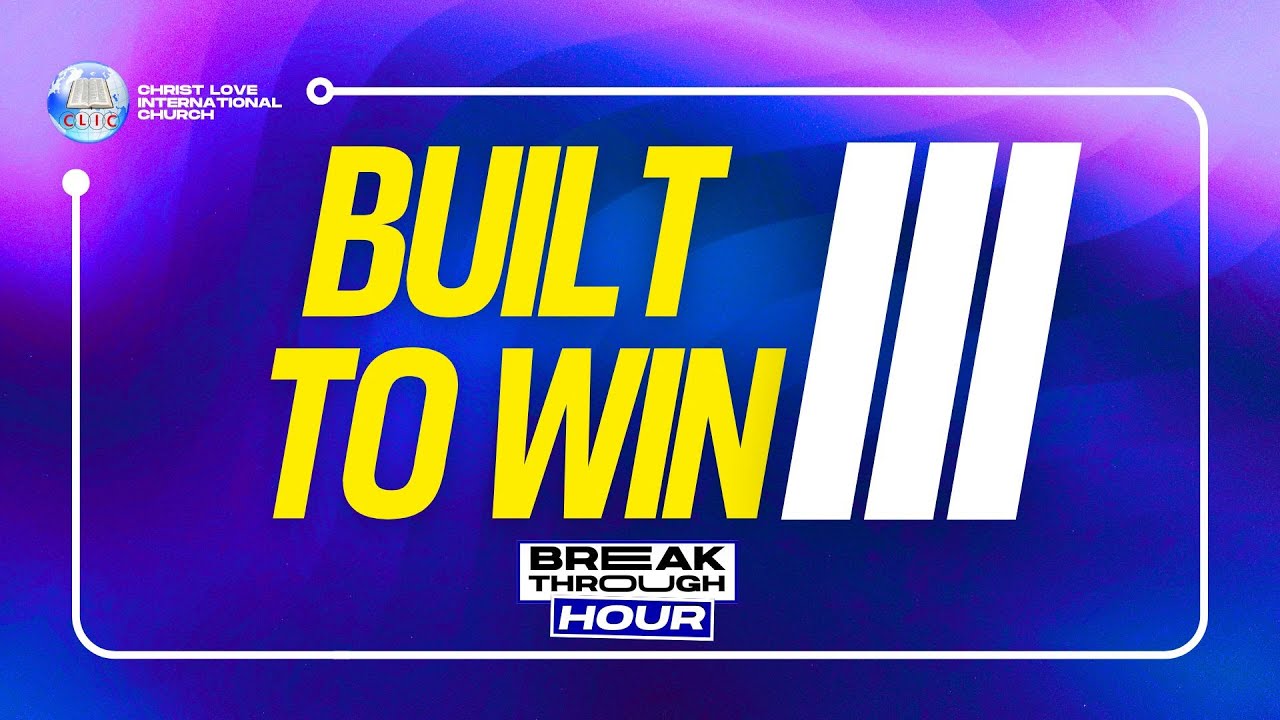 Built to Win (Night 3) // 3 Days of Revival // CLIC Breakthrough House