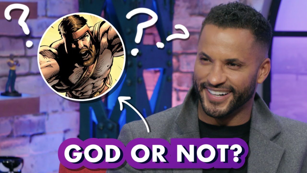 Ricky Whittle Guesses Which Marvel Characters are Actually Gods | Earth's Mightiest Show