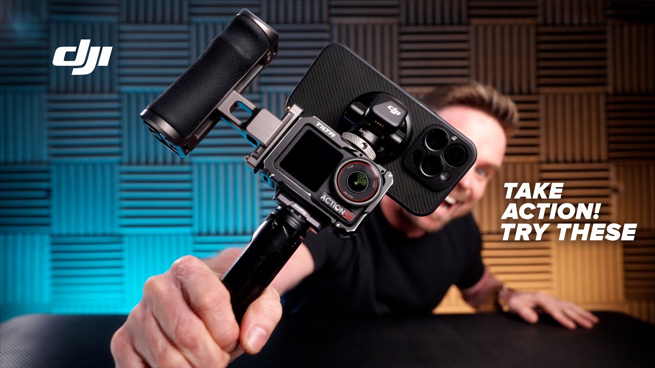 ЛУЧШИЕ аксессуары, КОТОРЫЕ ВАМ НУЖНЫ для вашего DJI Action 5 Pro!