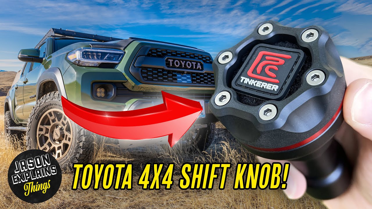 Toyota 4x4 Shift Knob with PATCHES! Ranger Series from 