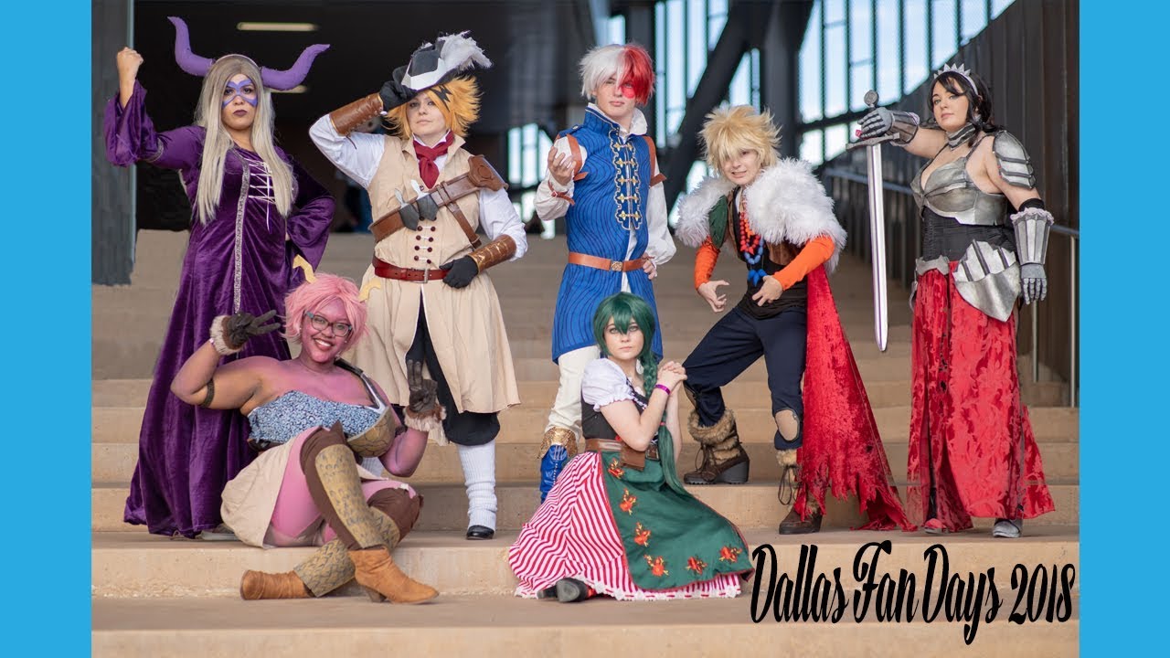 DALLAS FAN DAYS 2018 | COSPLAY MUSIC VIDEO |