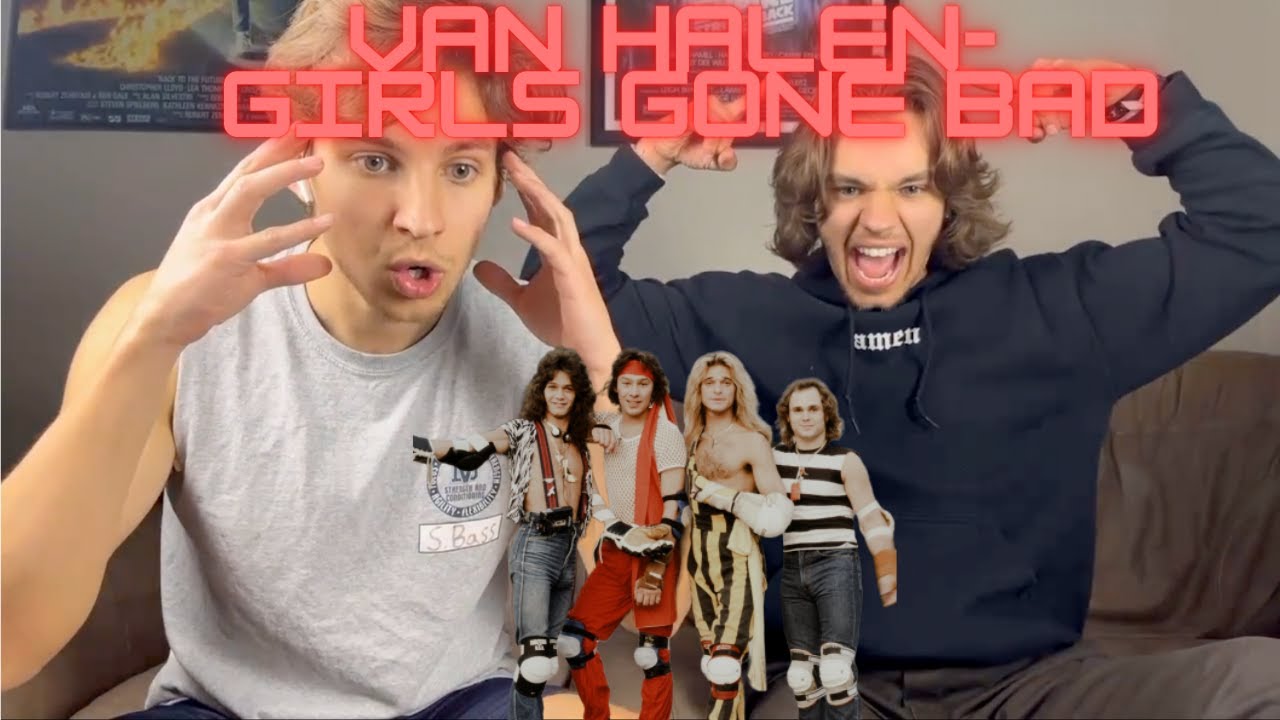 Близнецы реагируют на Van Halen - Girls Gone Bad!!!