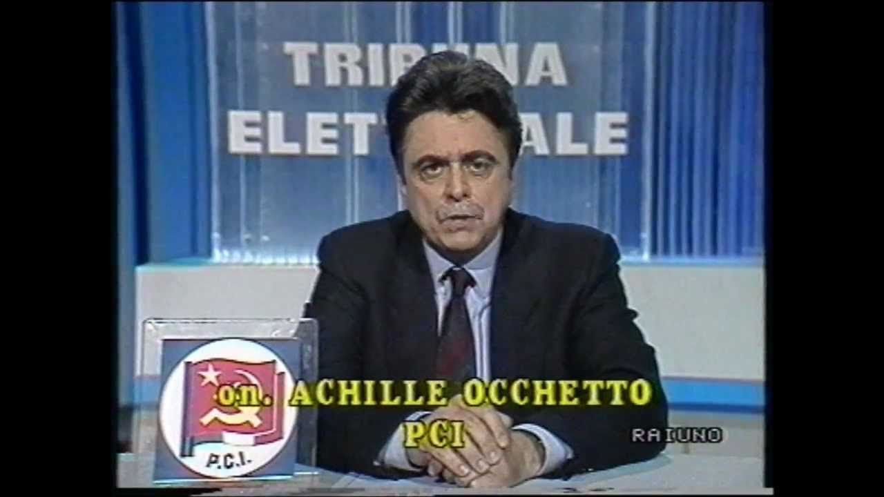Achille Occhetto - elezioni del 6.7 maggio1990 - L'ultima volta del P.C.I.