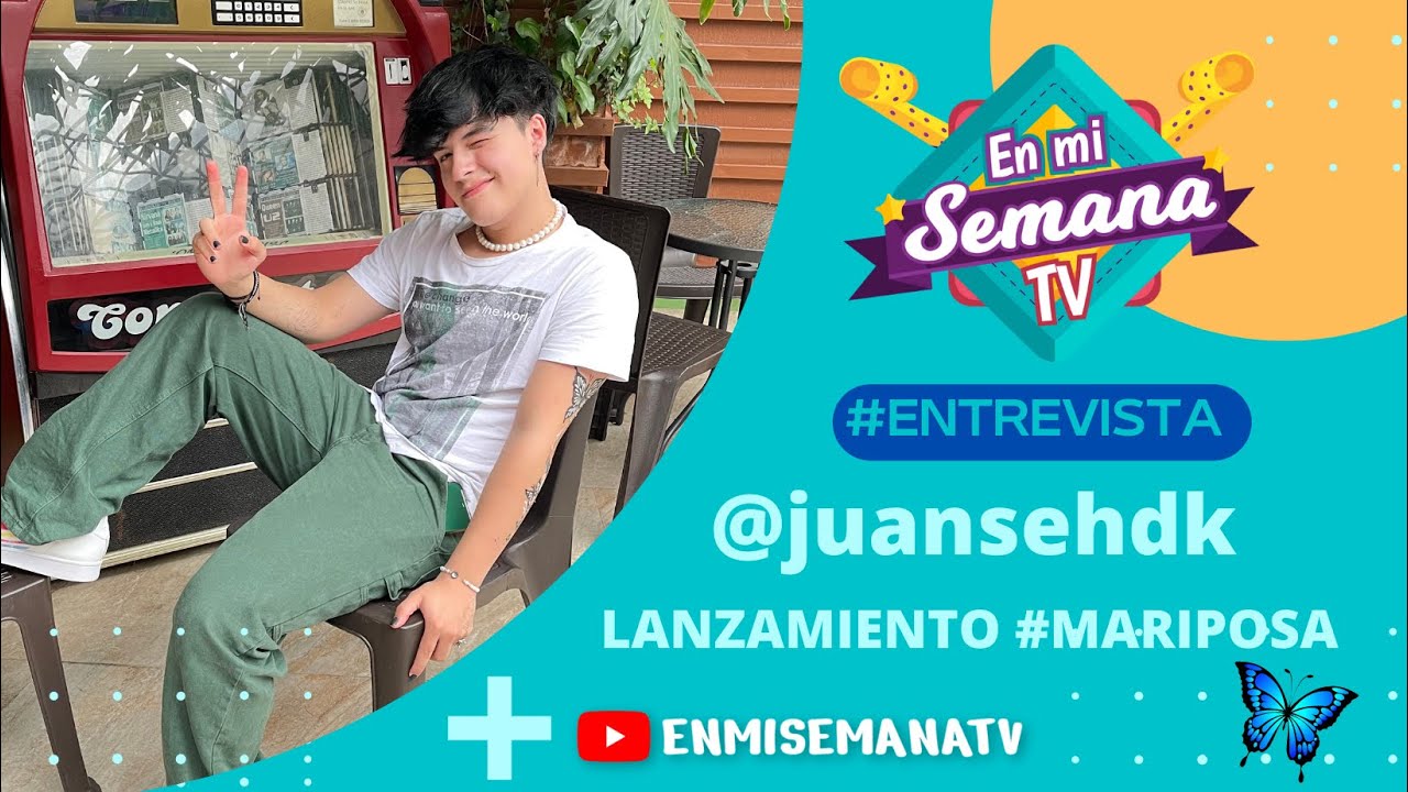 Juanse Laverde habla del significado que tiene su nueva canción Mariposa 🦋🇨🇴