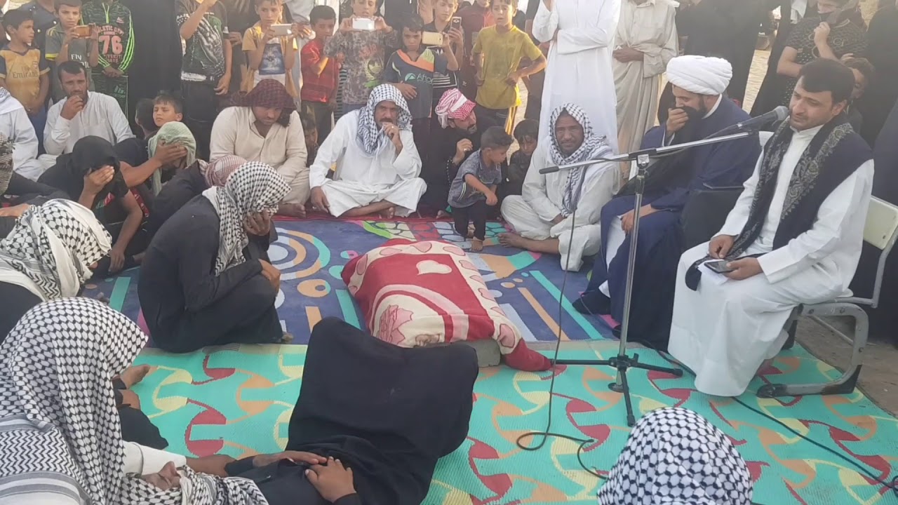 شوف صار بولاد وزوجت المرحوم سابع يوم المرحوم مصباح حمود النوفلي