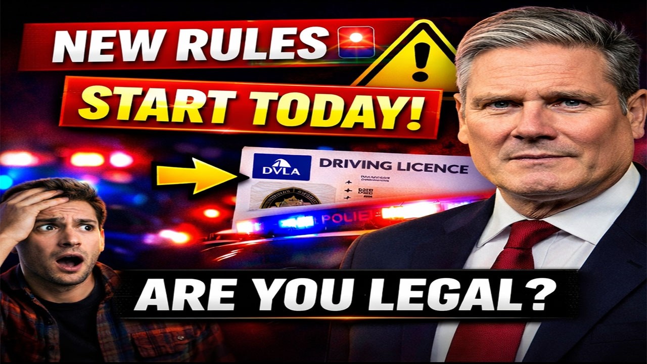 🚨 DVLA Alert 3 New Driving Rules LIVE NOW &ndash; Are You Still Legal to Drive