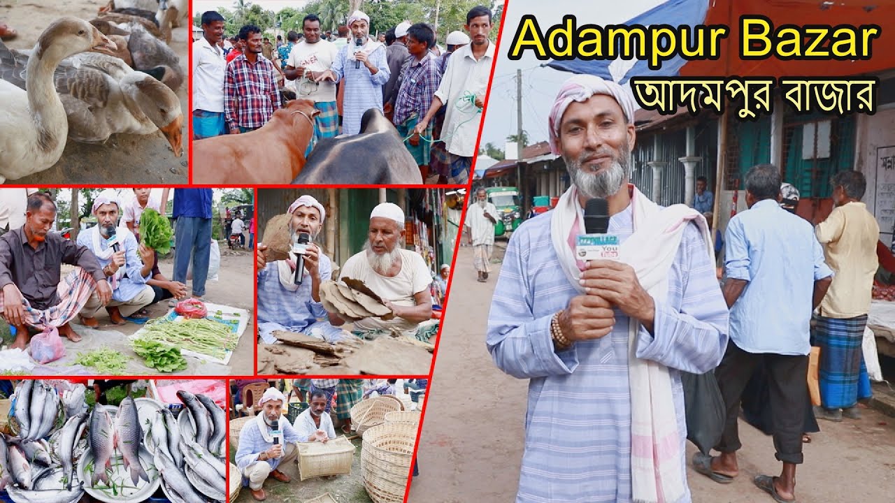 Amazing Hat Bazar in Adampur Market | আদমপুর বাজার