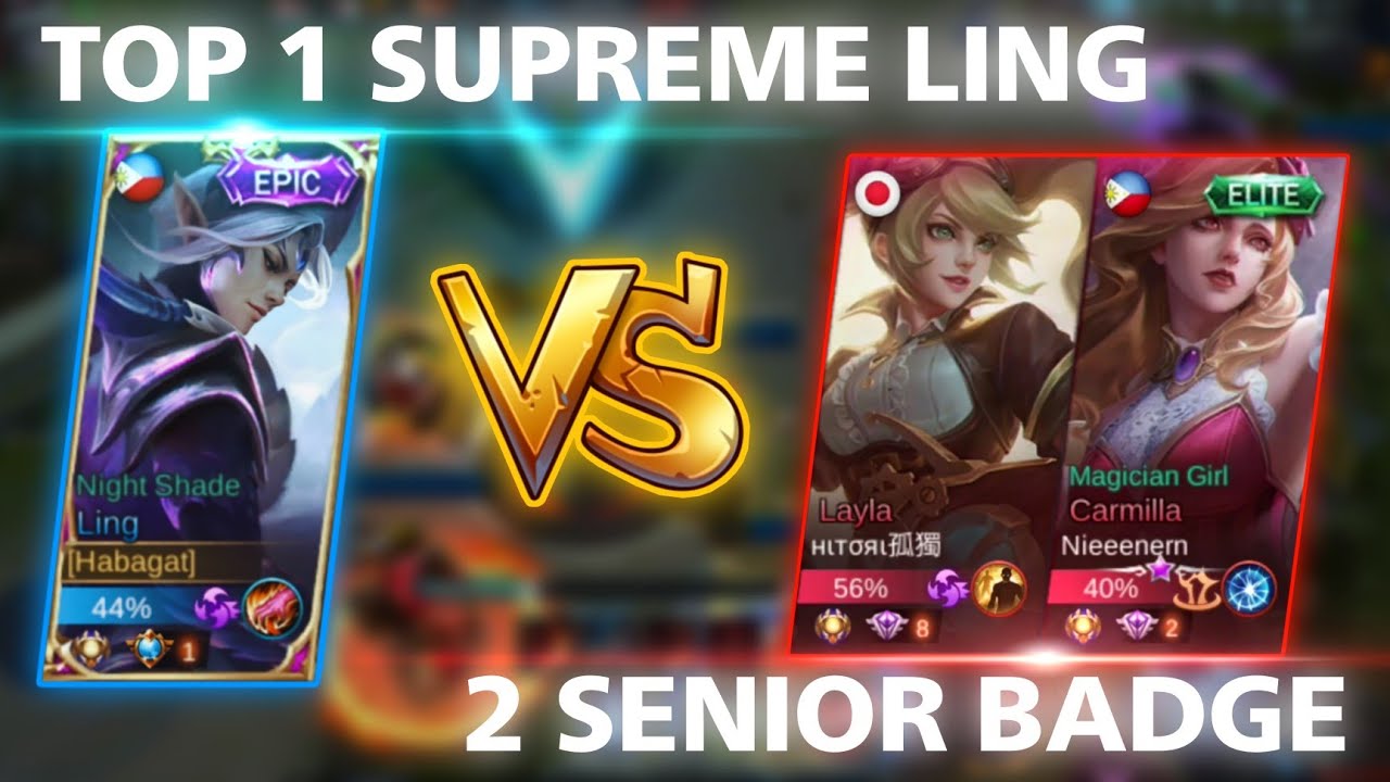 No.1 Supreme Ling DESTROYED Top Global Enemies | Ling Gameplay | Mobile Legends