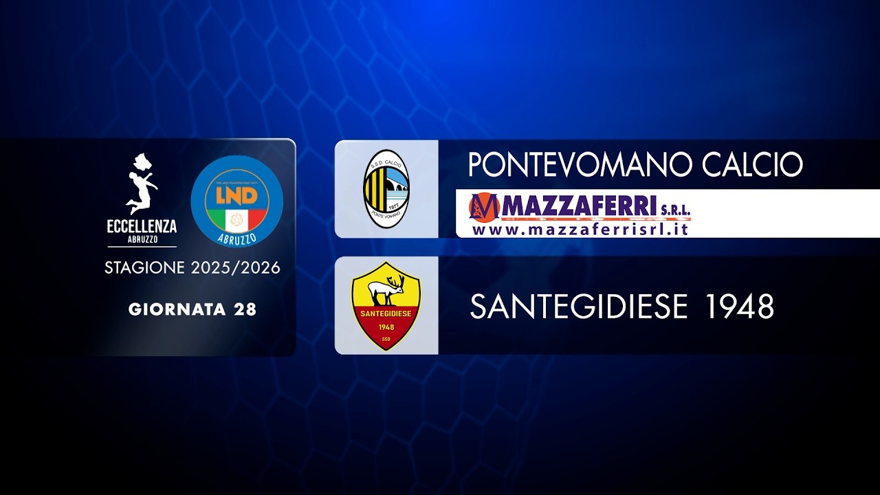 Eccellenza | 28° giornata: Pontevomano - Santegidiese (0-2)