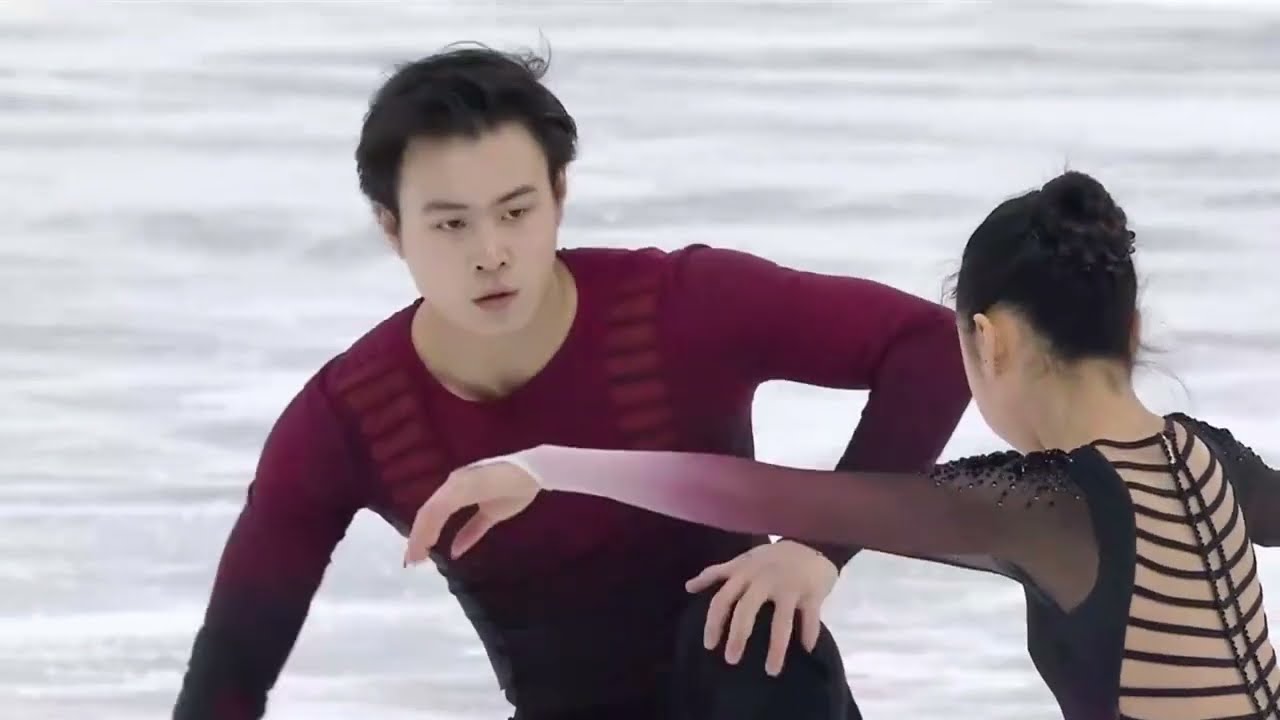 Jiaxuan ZHANG/Yihang HUANG 张嘉轩/黄一航 Sr SP 2025/2026 CHINA NATIONAL FIGUHE SKATING CHAMPIONSHIPS