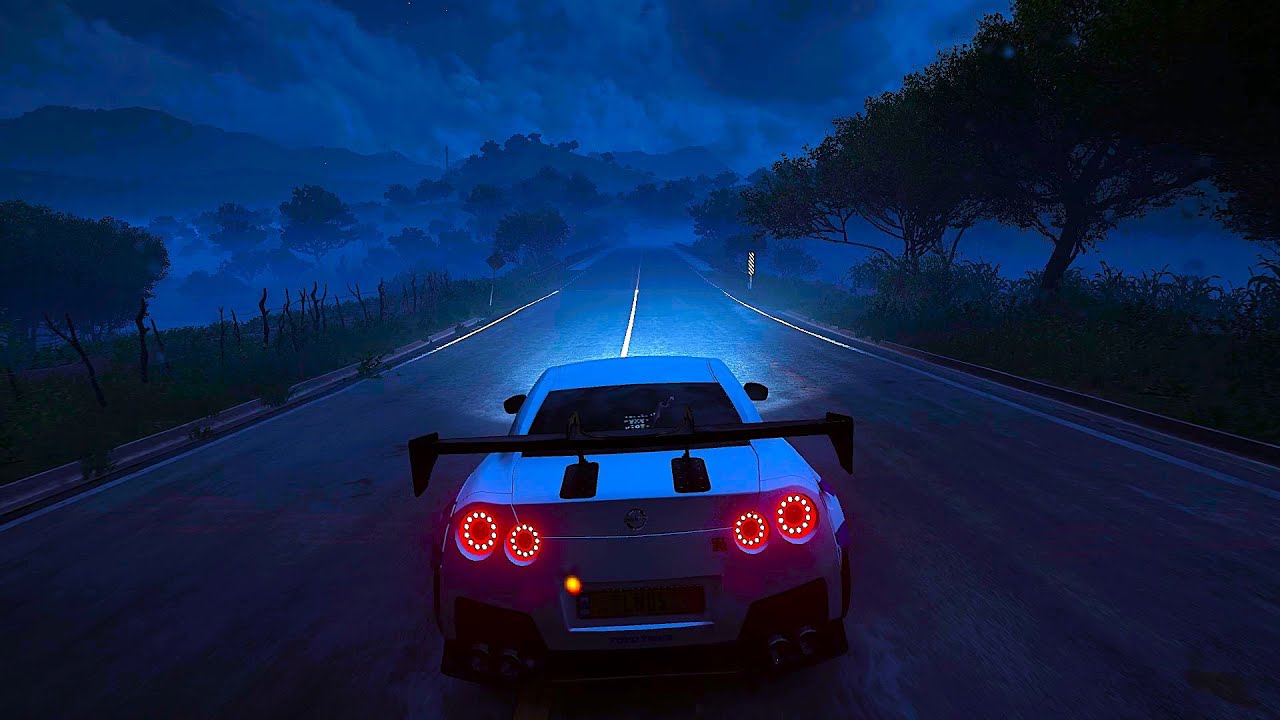 Forza Horizon, But the Map Feels Abandoned (Snowfall)