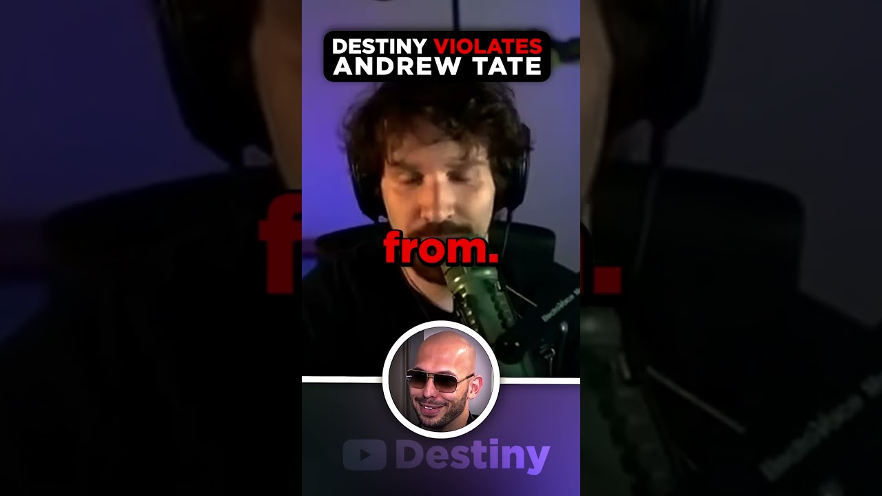 Andrew Tate Tries To Gotcha Destiny In A Debate... 🤦