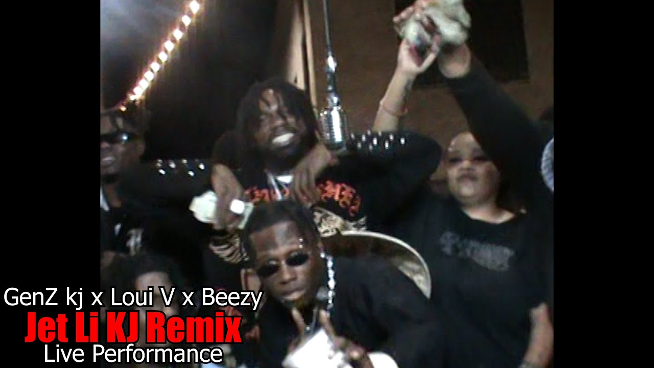 GenZ kj x Loui V x Beezy - Jet Li KJ Remix (Live Performance) @SNGFilmz