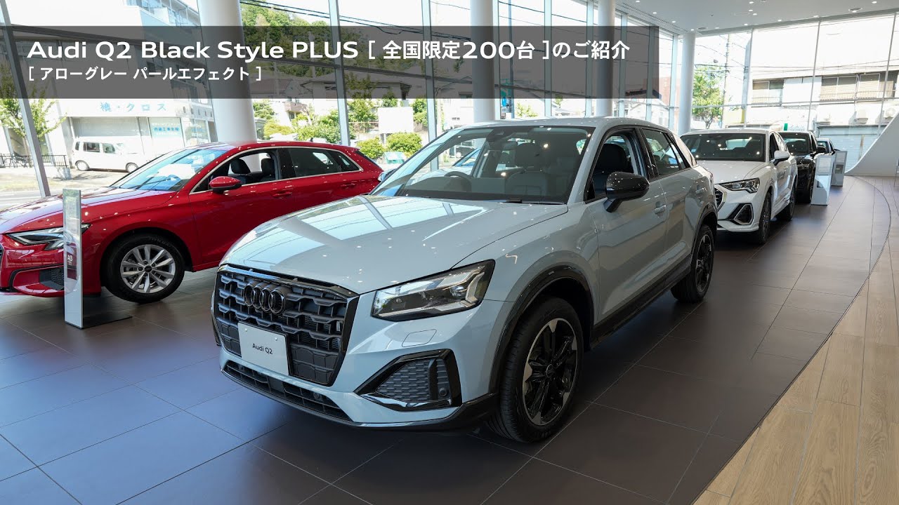 Audi Q2 Black Style PLUS［アローグレー パールエフェクト］のご紹介