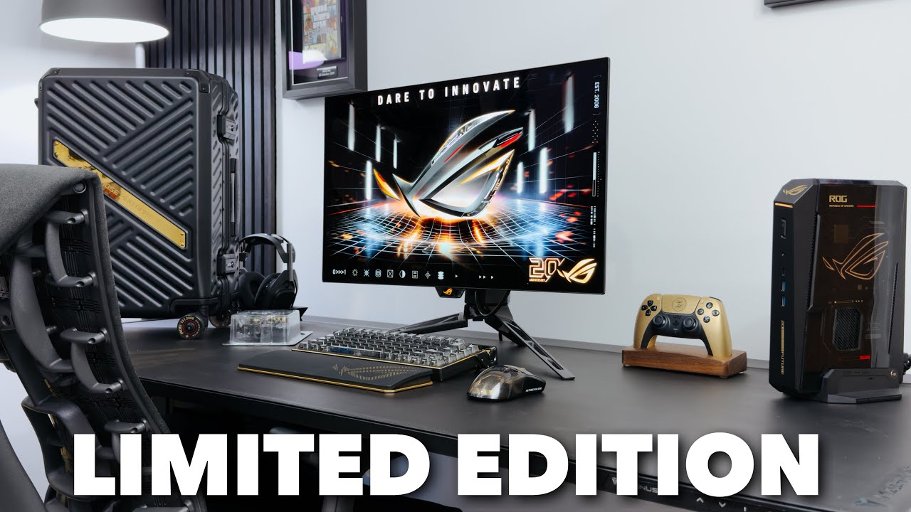 Unboxing the 20th Anniversary ROG PC Setup!