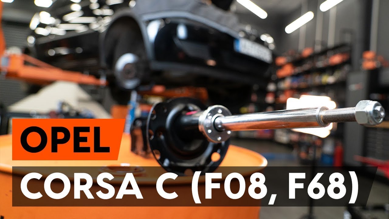 Wie OPEL CORSA C (F08, F68) vorderes Federbein wechseln [AUTODOC TUTORIAL]