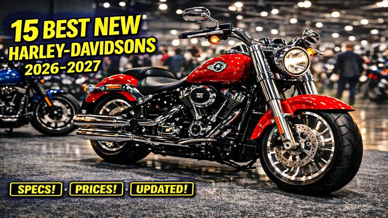 15 лучших новых мотоциклов Harley-Davidson на 2026&ndash;2027 годы! Характеристики, цены и многое другое!
