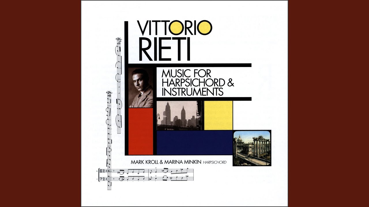 Triptych for Two Harpsichords: III. Andante tranquillo—Allegro