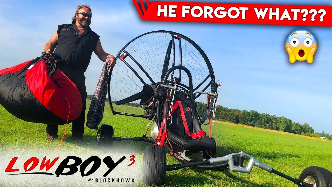 Paramotor Quad - Stability of BlackHawk LowBoy 3
