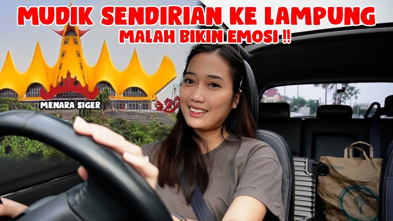 MUDIK SENDIRIAN KAYA 24 JAM DI DALEM MOBIL !