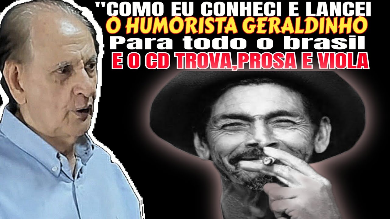 EU AJUDEI MUITO O GERALDINHO e alguns de seus familiares dele diziam que eu estava aproveitando dele