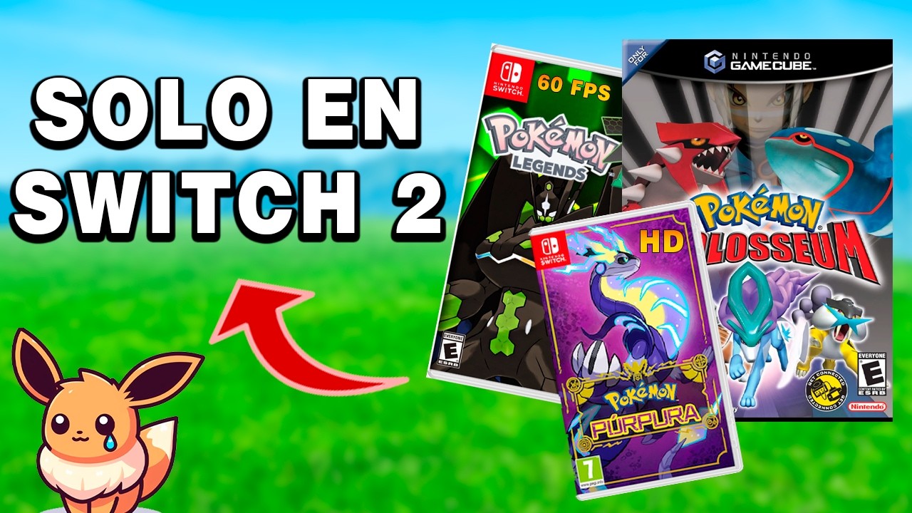 TODO lo Nuevo de Pok&eacute;mon que llega a Switch 2 😱 Resumen de Novedades 2025