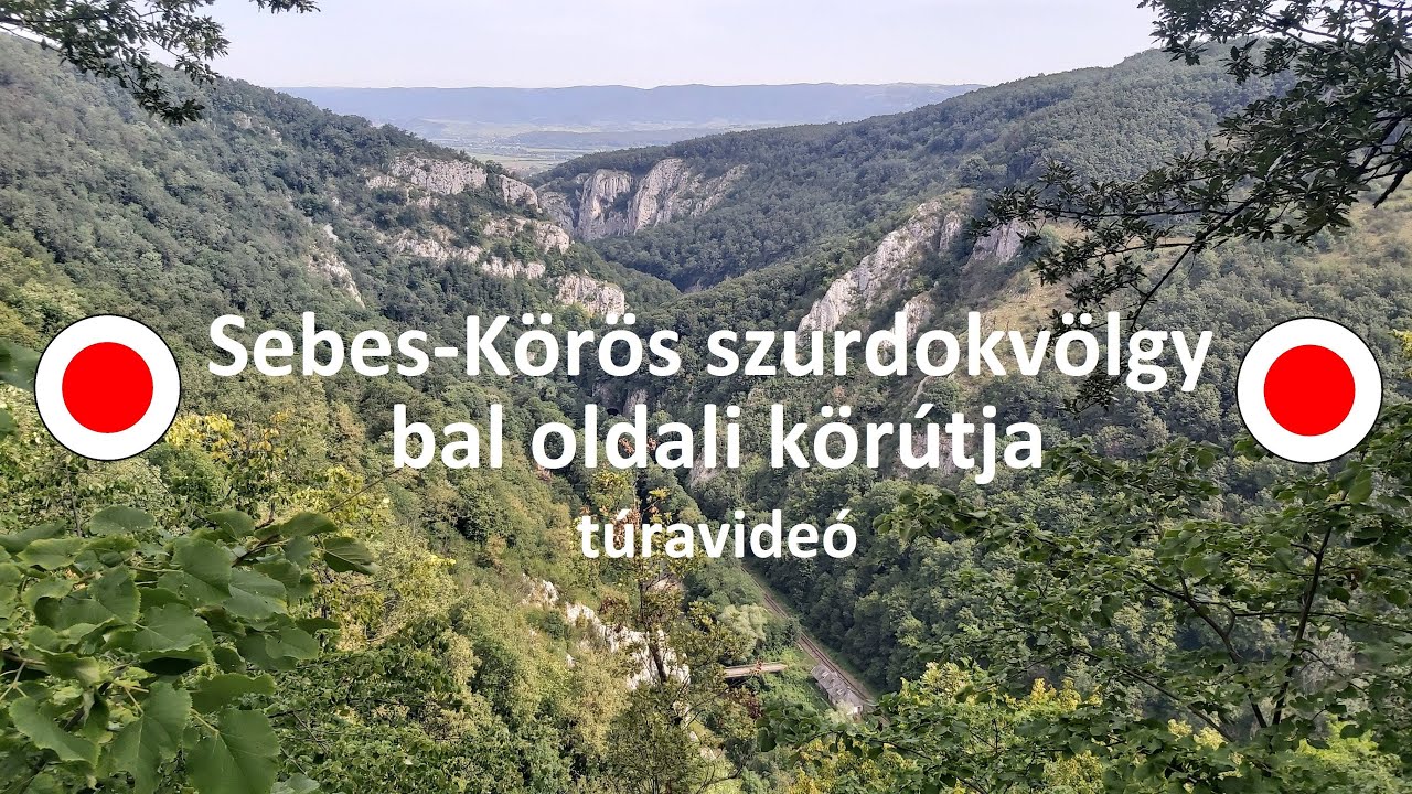 T&uacute;ravide&oacute;: Sebes-K&ouml;r&ouml;s szurdokv&ouml;lgy bal oldali k&ouml;r&uacute;tja | Kir&aacute;lyerdő-hegys&eacute;g, Erd&eacute;lyi-szigethegys&eacute;g