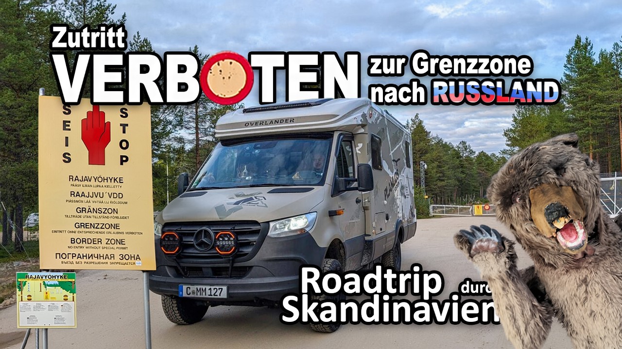 ⛔️ ZUTRITT VERBOTEN an der Grenzzone 🇫🇮/🇷🇺  zu Russland.