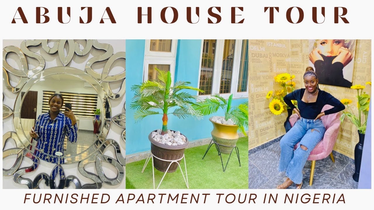 INSIDE A 2M FURNISHED SHARED APARTMENT IN ABUJA NIGERIA | FULL HOUSE TOUR
