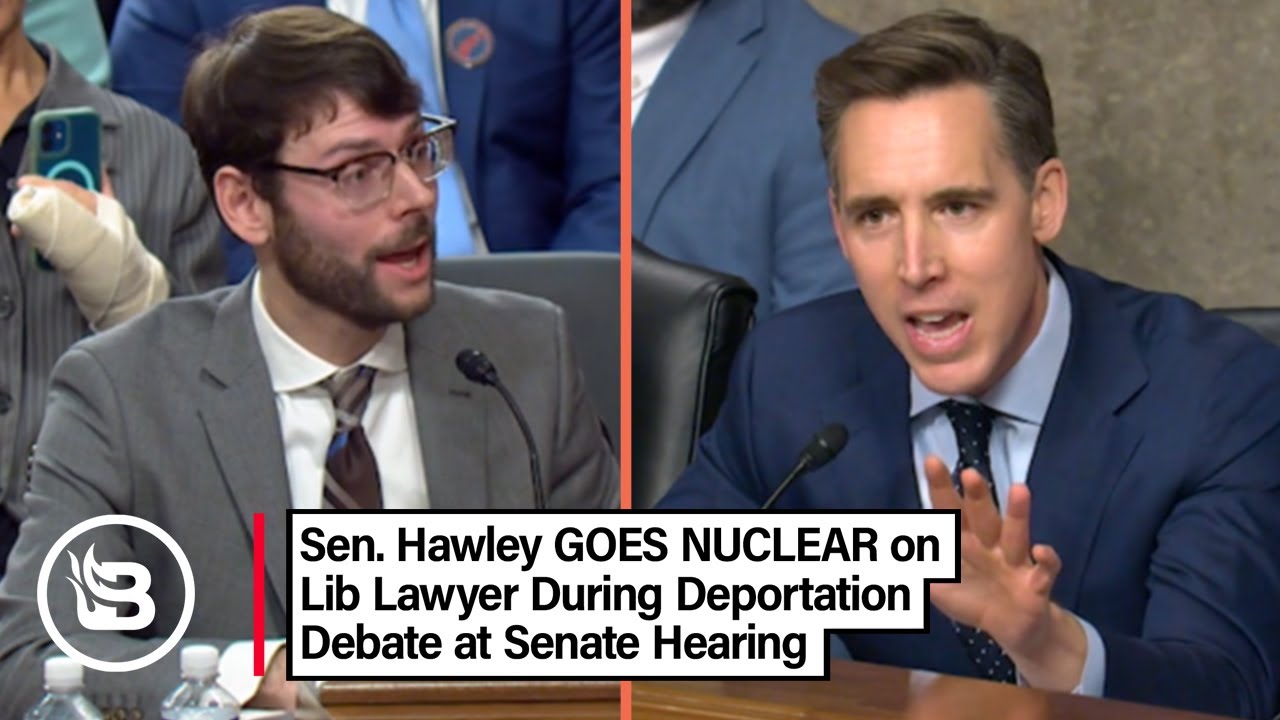 HEATED DEBATE: Josh Hawley vs. Leftist Lawyer on Deporting Illegals