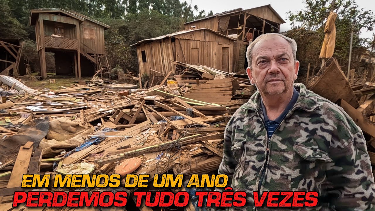 MAIS DE MIL FAMÍLIAS FICARAM DESAMPARADAS APÓS A ENCHENTE!