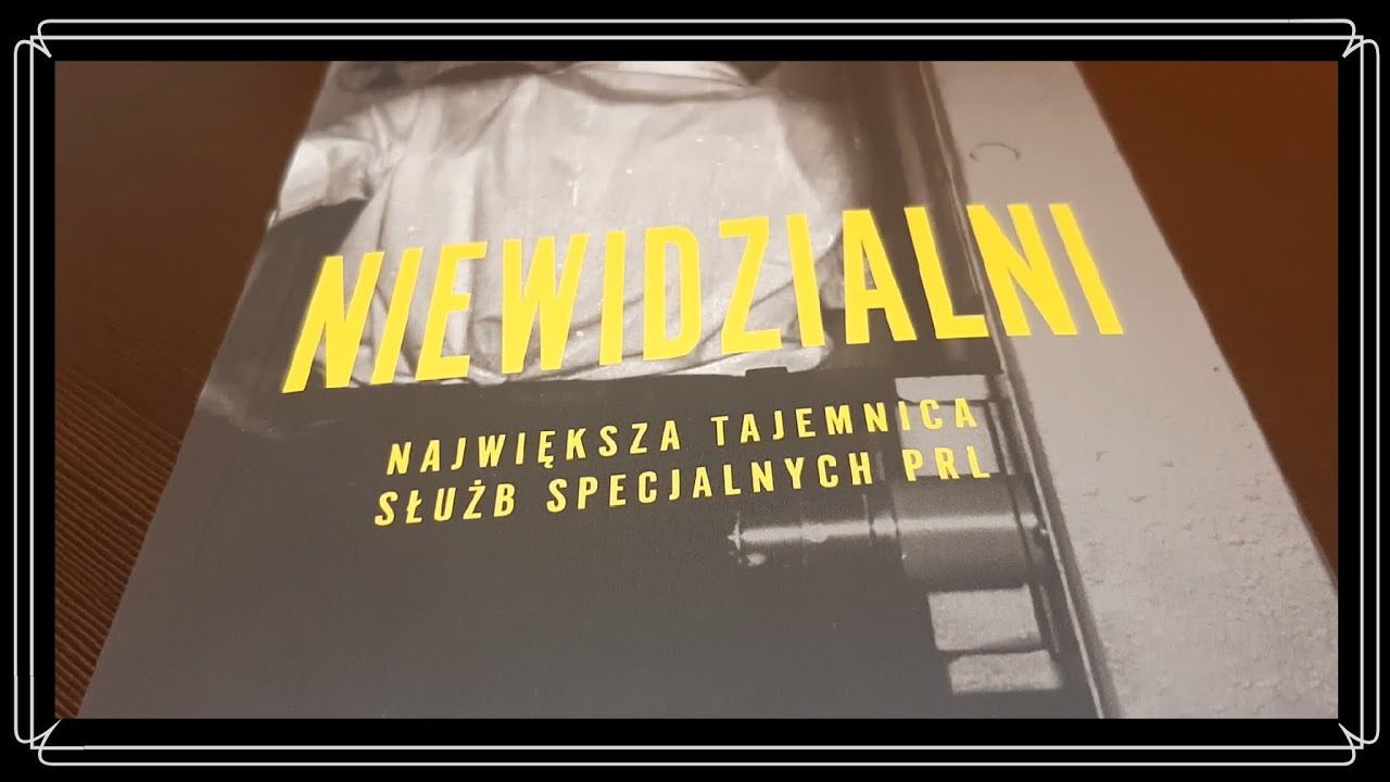 Odcinek 17.Recenzja książki T.Awłasewicza pt.Niewidzialni.Największa tajemnica służb specjalnych PRL