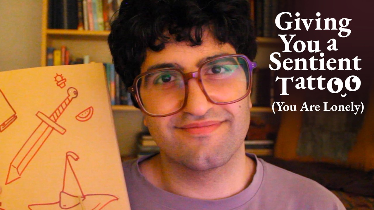 [ASMR] Giving You A Sentient Tattoo (You Are Lonely)