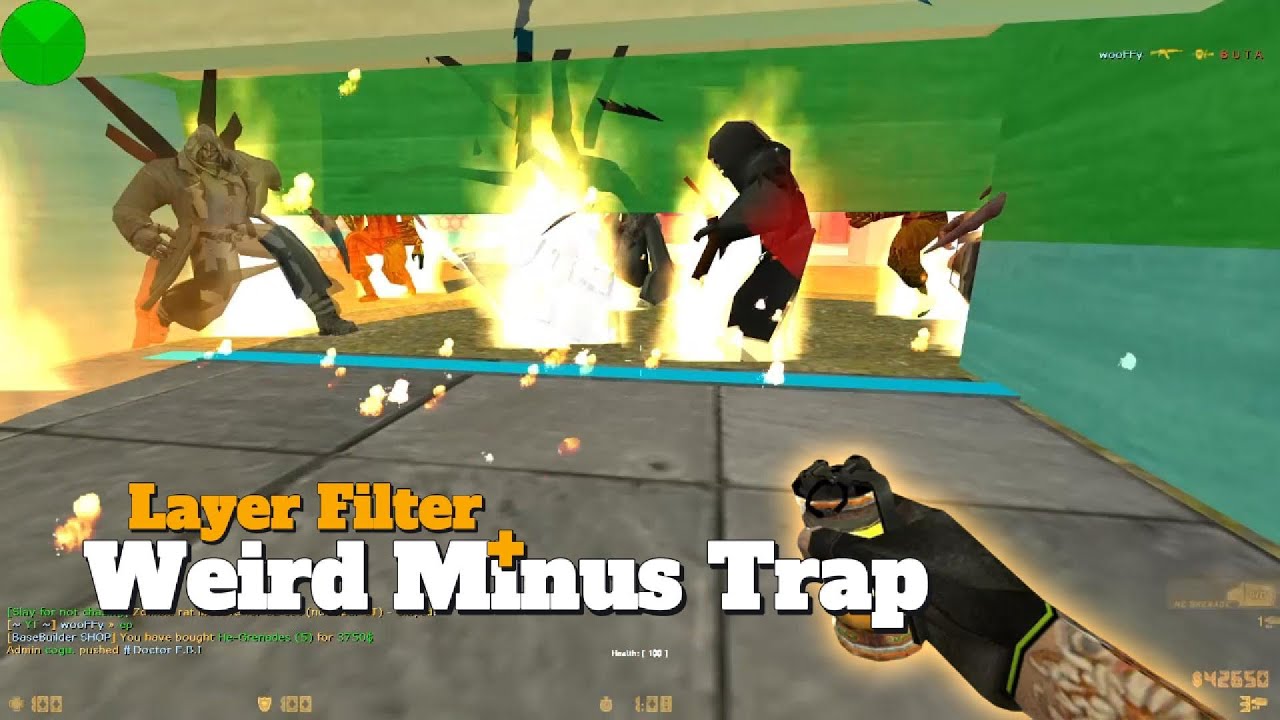 Zombie BaseBuilder Mode | Counter Strike 1.6 - Weird Minus + Filter Layer