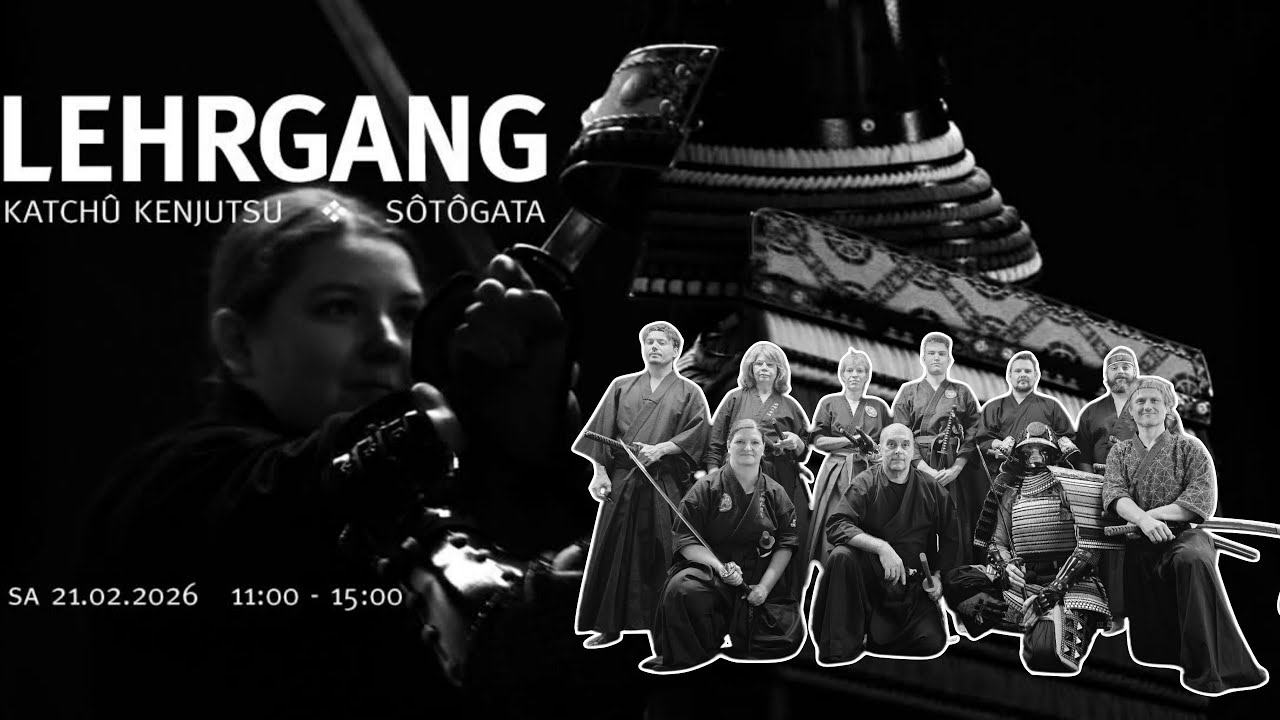 Shobukan Lehrgang - Samurai Rüstung & Daisho 