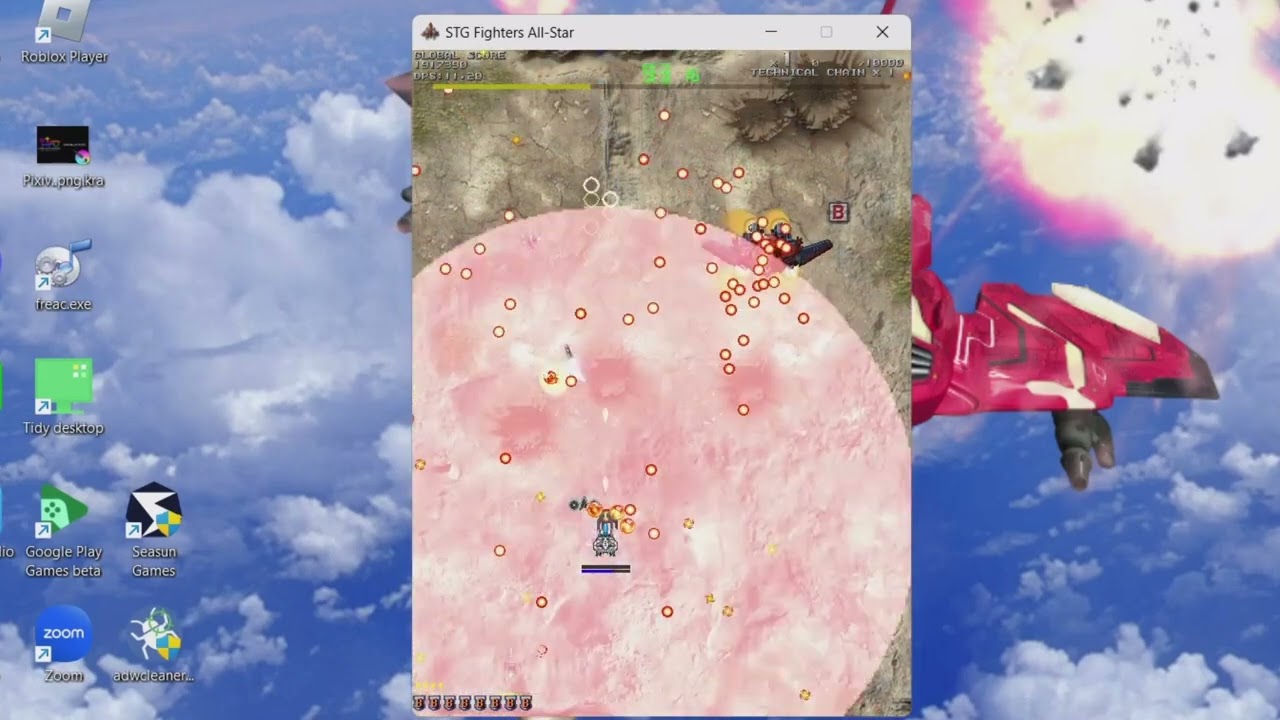 STG Fighter All Stars - I'm not Tanky for this boss fight!